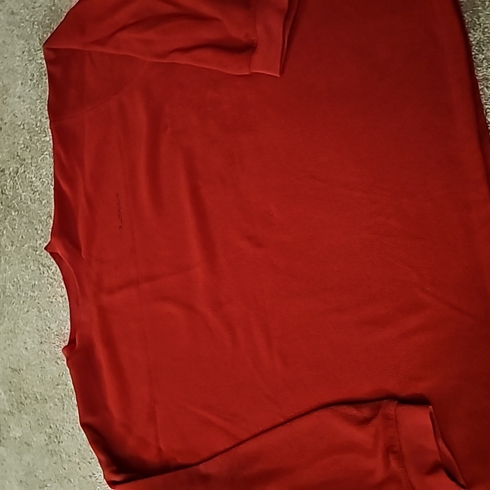 Red Fleece Pullover # C9